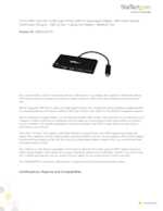 Datasheet for Startech.com HB30C4AFPD, EAN: 0065030867702