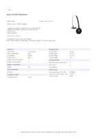 Datasheet for Jabra 14121-27, EAN: 5706991014365