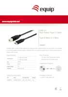Datenblatt zu Equip 12888207, EAN: 4015867198704