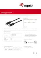 Datenblatt zu Equip 12888307, EAN: 4015867198711