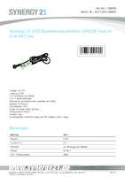 Datenblatt zu Synergy 21 S21-LED-L00025, EAN: 4038816021694