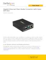 Datasheet for Startech.com MCM1110SFP, EAN: 0065030861472
