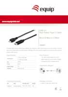 Datenblatt zu Equip 12888407, EAN: 4015867198728