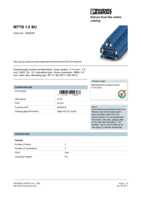 Datasheet for Phoenix Contact 3000926, EAN: 4017918104368