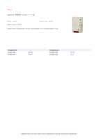 Datasheet for Legrand 038050, EAN: 3245060380502