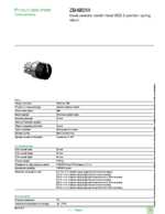Datenblatt zu Schneider Electric ZB4BD59, EAN: 3389110889178