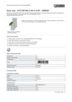 Datenblatt zu Phoenix Contact 1898855, EAN: 4017918186029