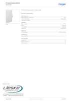 Datasheet for Hager GP108P, EAN: 3250612960231