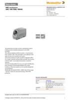 Datasheet for Weidmüller 1809620000, EAN: 4032248284979
