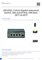 Datenblatt zu LevelOne IGP-0501, EAN: 4015867196625