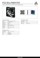 Datasheet for Arctic ACFAN00187A, EAN: 4895213703130