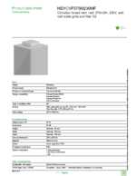 Datasheet for Schneider Electric NSYCVF575M230MF, EAN: 3606480151392