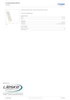 Datasheet for Hager U83U, EAN: 4010330551932