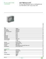 Datasheet for Schneider Electric NSYTBP292412HT, EAN: 3606480165894