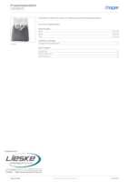 Datasheet for Hager ZAY95075, EAN: 3250611072713