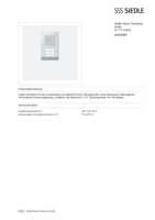 Datasheet for Siedle 200042881-00, EAN: 4015739428816