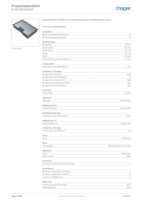 Datasheet for Hager KDE04059005, EAN: 4012002247228