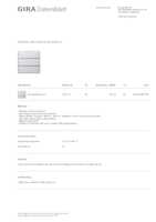 Datenblatt zu Gira 2023112, EAN: 4010337087786