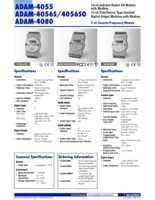 Datasheet for Advantech ADAM-4055-BE