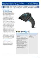 Datasheet for Datalogic STD-QW20-BK