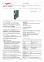 Datenblatt zu Legrand 310170, EAN: 3414970826923