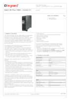 Datasheet for Legrand 310178, EAN: 3414970827005