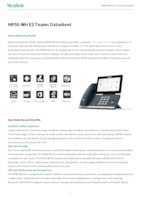 Datasheet for Yealink 1301015, EAN: 6938818318427