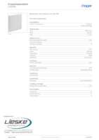 Datasheet for Hager VZ101N, EAN: 3250616666061