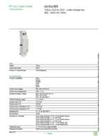 Datasheet for Schneider Electric GVAU385, EAN: 3389110346022