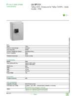 Datenblatt zu Schneider Electric GV3PC01, EAN: 3389119409933