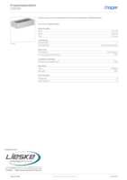 Datasheet for Hager FZ933D, EAN: 3250612794089
