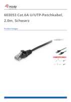 Datenblatt zu Equip 603053, EAN: 4015867230343