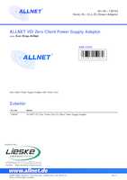 Datasheet for Allnet ALL-ZC-Power-Adaptor, EAN: 4038816154972