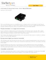 Datasheet for Startech.com NETRS2322P, EAN: 0065030864145