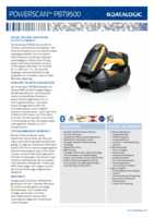 Datasheet for Datalogic BC9130-BT