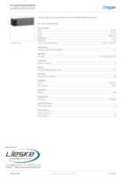 Datasheet for Hager BA68006007030O, EAN: 4012740102612
