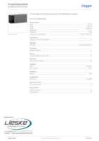 Datasheet for Hager BA68010007030O, EAN: 4012740132961