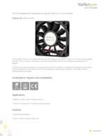 Datasheet for Startech.com FAN7X15TX3, EAN: 0065030820387