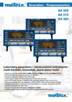 Datasheet for Chauvin Arnoux GX320-E