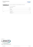 Datasheet for Hager UZ64S4, EAN: 3250616364820