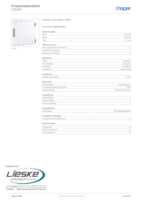Datasheet for Hager VZ096, EAN: 3250616660960