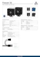 Datasheet for Arctic ACFRE00121A, EAN: 4895213704120