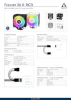 Datasheet for Arctic ACFRE00124A, EAN: 4895213704151