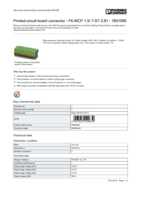 Datenblatt zu Phoenix Contact 1851096, EAN: 4017918109639