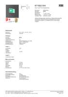 Datasheet for RZB 671922.004, EAN: 4010319859707