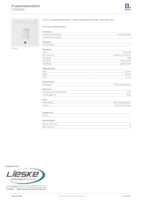 Datasheet for Berker 11701909, EAN: 4011334255840