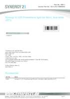 Datasheet for Synergy 21 S21-LED-TOM00034, EAN: 4038816998910
