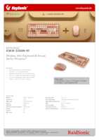 Datasheet for KEYSONIC 61011, EAN: 4250078173434