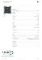 Datenblatt zu Berker 3315391606, EAN: 4011334330158