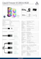Datenblatt zu Arctic ACFRE00151A, EAN: 4895213704557